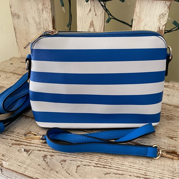 fashion Handbags - NWT Stripe bag